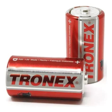 2 Baterias Pilas Tipo D Grande Tronex 1 5v Duracion Pack X 2 MercadoLibre