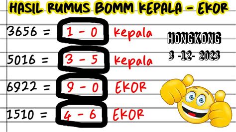 Prediksi Hk Malam Ini Hk Desember Rumus Ekor Hk Rumus