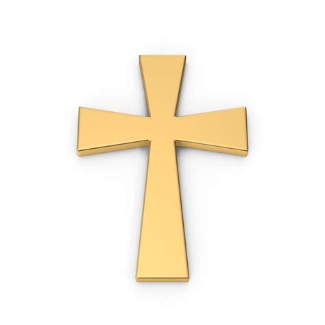 3d Gold Christian Cross Turbosquid 2228141