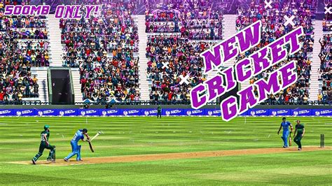 New Cricket Game For Mobile High Graphics Best Cricket Game Under