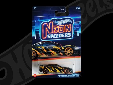 Hot Wheels Custom 01 Acura Integra GSR Black Etsy