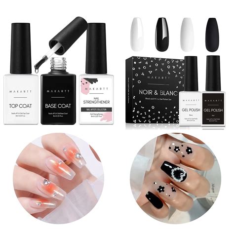 Amazon Makartt Gel Nail Polish Kit And Base Top Coat Nail