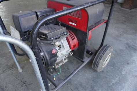 Dyna 6000 Generator W11 Hp Honda Engine Bigiron Auctions