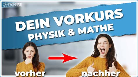 Dein Physik Und Mathe Vorkurs Info Video Youtube