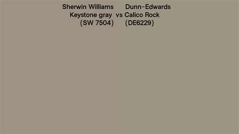 Sherwin Williams Keystone Gray Sw 7504 Vs Dunn Edwards Calico Rock