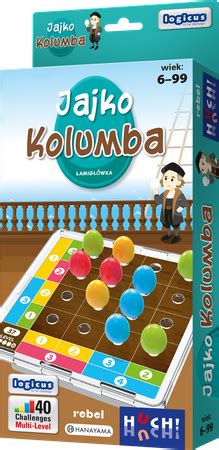 JAJKO KOLUMBA gra planszowa logiczna smart game łamigłówka logiczna