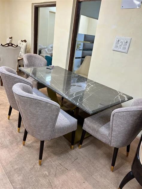 Rectangular Marble Dining Table 6 Seater At Rs 165000 Set In New Delhi