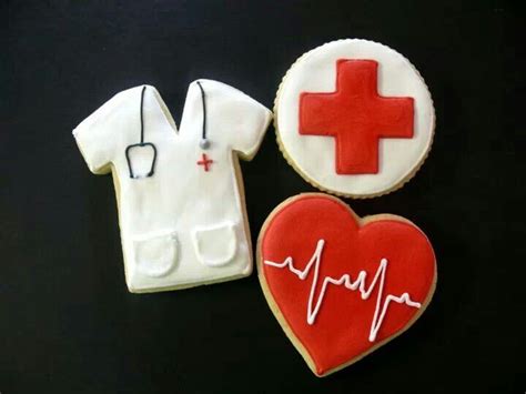 Pin By Fen On Medical Nurse Cookies Medical Cookies Sugar Cookies