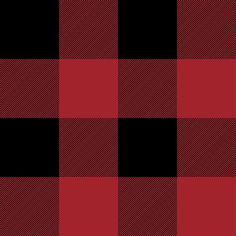 Red & Black Buffalo Check Pattern Vector (SVG) | Shapes4FREE