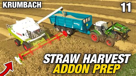 BUILDING THE PALLET HALL STRAW HARVEST ADDON Krumbach Farming