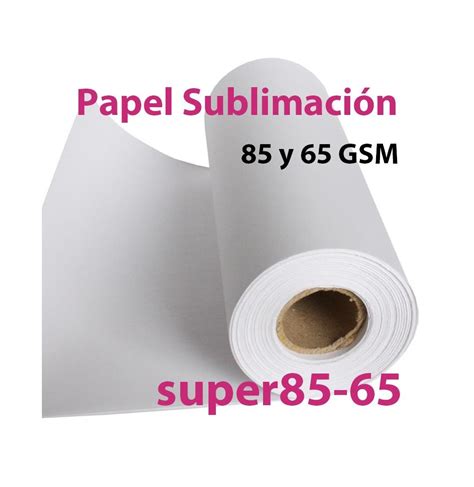 Papel Sublimaci N Sdm Gsm X M