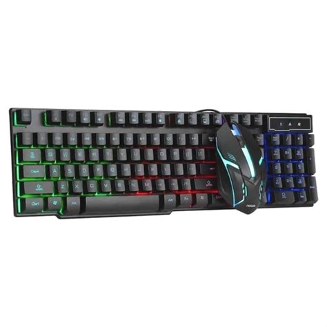 Kit De Teclado Y Mouse Gamer Noga Nkb 512 Español