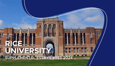 Rice University Supplemental Essays Rice Essay