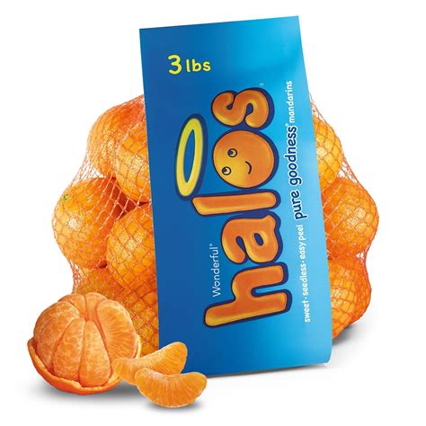 Wonderful Halos Mandarins 3 Pound Pack Of 1 Grocery