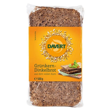 Bio Gr Nkern Dinkelbrot Von Davert Bei Greenist De