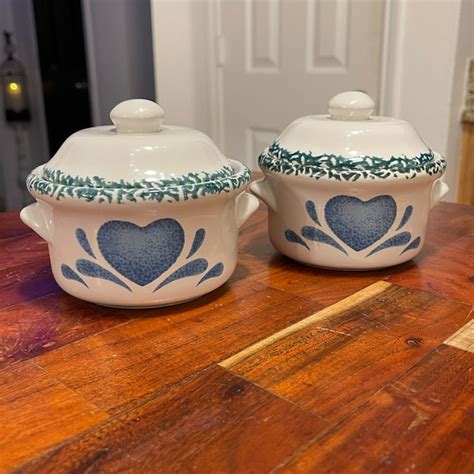 Corelle Blue Hearts Etsy