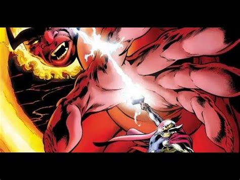 THOR VS SURTUR AMV FIGHT SCENE Thor Surtur Marvel Edit YouTube