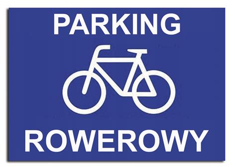 PARKING ROWEROWY dla rowerów tablica szyld 30x21 Nitro Cena Opinie