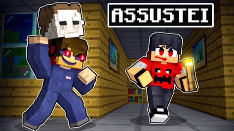 Me Vesti De Assassino E Assustei Meus Amigos No Minecraft Youtube