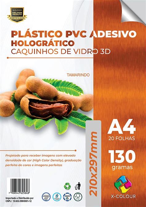 Pvc Adesivo Hologr Fico Caquinho De Vidro Jato De Tinta