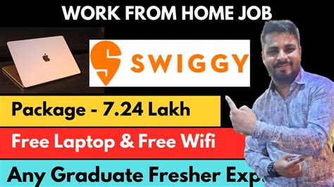 Swiggy Hiring Fresher Work From Home Jobs Package Lpa Latest