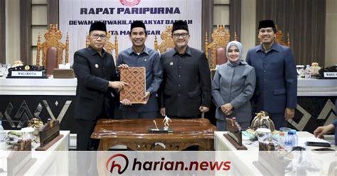 Dprd Pemkot Makassar Tetapkan Apbd Rp Triliun