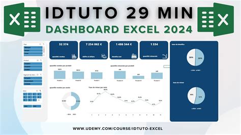 Comment Créer Un Tableau De Bord Dynamique Et Interactif Avec Excel 2024 Youtube