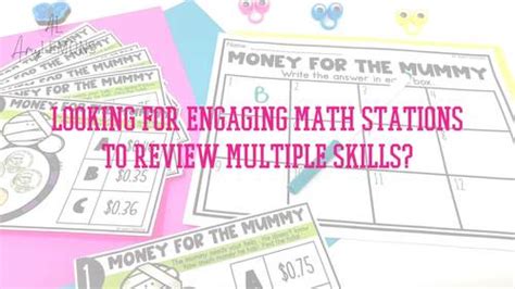 Fall Math Stations For October No Prep Centers By Amy Lemons Tpt