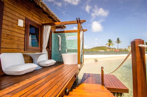 Resort review of Sandals St Lucia overwater bungalows