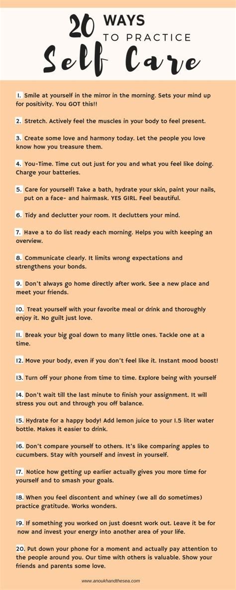 Self Care Self Love How To Take Care Of Yourself List Practice Self