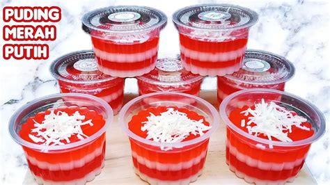 Resep Puding Merah Putih Edisi Hari Kemerdekaan Republik Indonesia