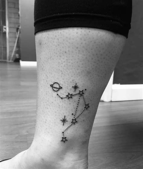 25 Libra Constellation Tattoo Designs, Ideas and Meanings for Zodiac Lovers - Tattoo Me Now