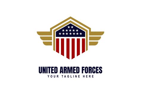 United States Armed Forces Vector Logo Graphic by kidsidestudio ...