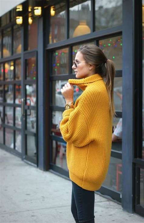 Outfits With Mustard Sweaters That Will Make You Want One