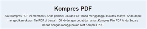 Kompres Pdf Sesuai Ukuran Yang Diinginkan Rumahweb