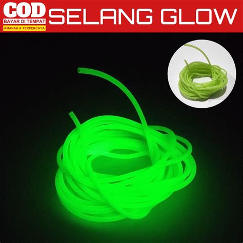 Jual Selang Fosfor Glow In The Dark Glow Tube Warna Hijau Shopee