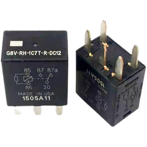 Amazon 5Pcs Relays G8V RH 1C7T R DC12 5PIN 35A 12VDC For