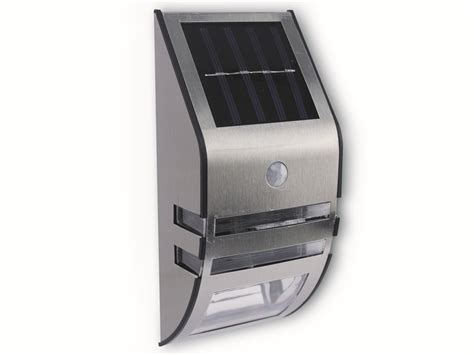 Grundig Solar Led Wandleuchte Edelstahl Online Kaufen Pollin De