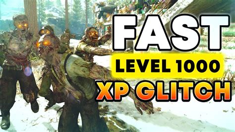 New Solo Camo Xp Glitch Level Up Fast Cold War Zombies After Patch