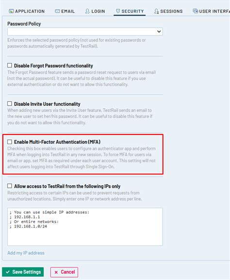 Configure Multi Factor Authentication Mfa Testrail Support Center Hot Sex Picture