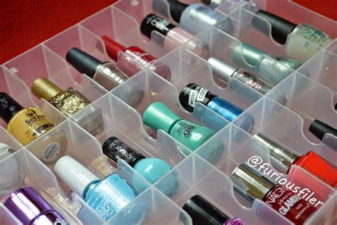 Practical ideas: nail polish storage - FURIOUS FILER