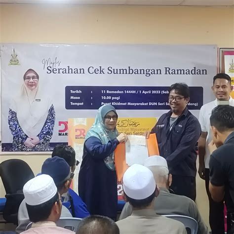 Masjid Surau Dun Seri Serdang Terima Sumbangan Ramadan Selangorkini