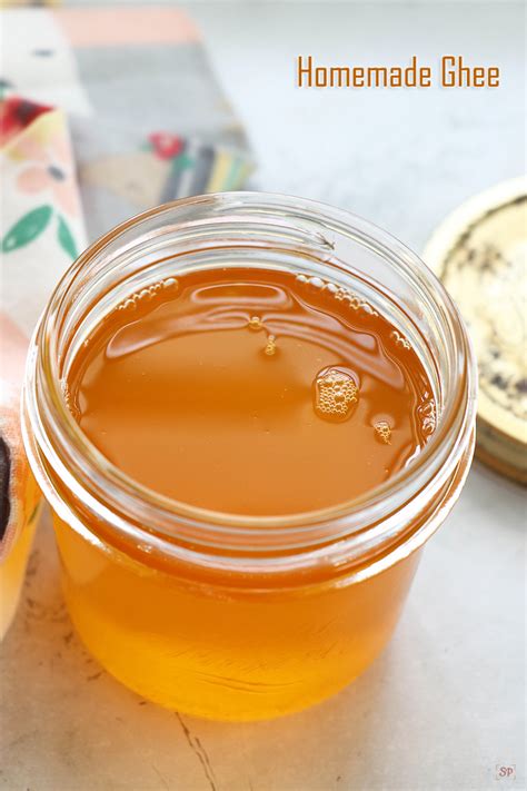 How To Make Ghee Ghee Recipe Sharmis Passions