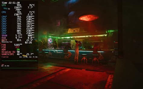 Cyberpunk 2077 Best Steam Deck Settings: Optimized for 45 FPS