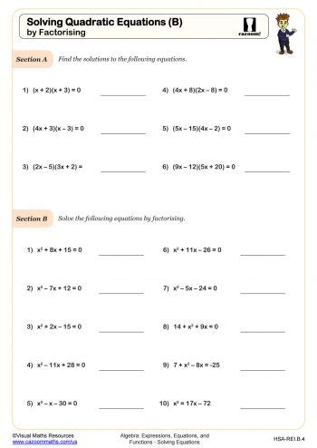 Quadratic Practice Sheet All This Worksheets Library