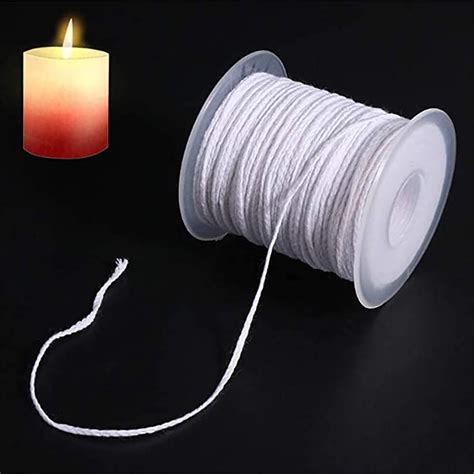 Lights Diy Candle Wick Roll 61m Cotton Rope For Making Candles Candle