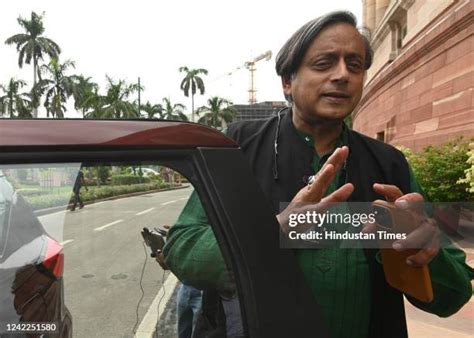 Parliament Shashi Tharoor Photos And Premium High Res Pictures Getty Images