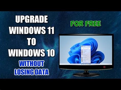 Downgrade Windows 11 To 10 How To Change Windows 11 To 10 Without