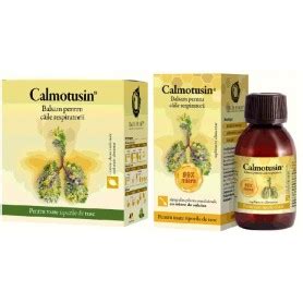 Calmotusin Ceai 50g Calmotusin Sirop De Tuse Cu Miere 100ML