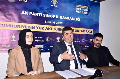 AK Parti Sinop İl Başkanı Naim Uğur Giresun Yerel seçimlere güçlü bir